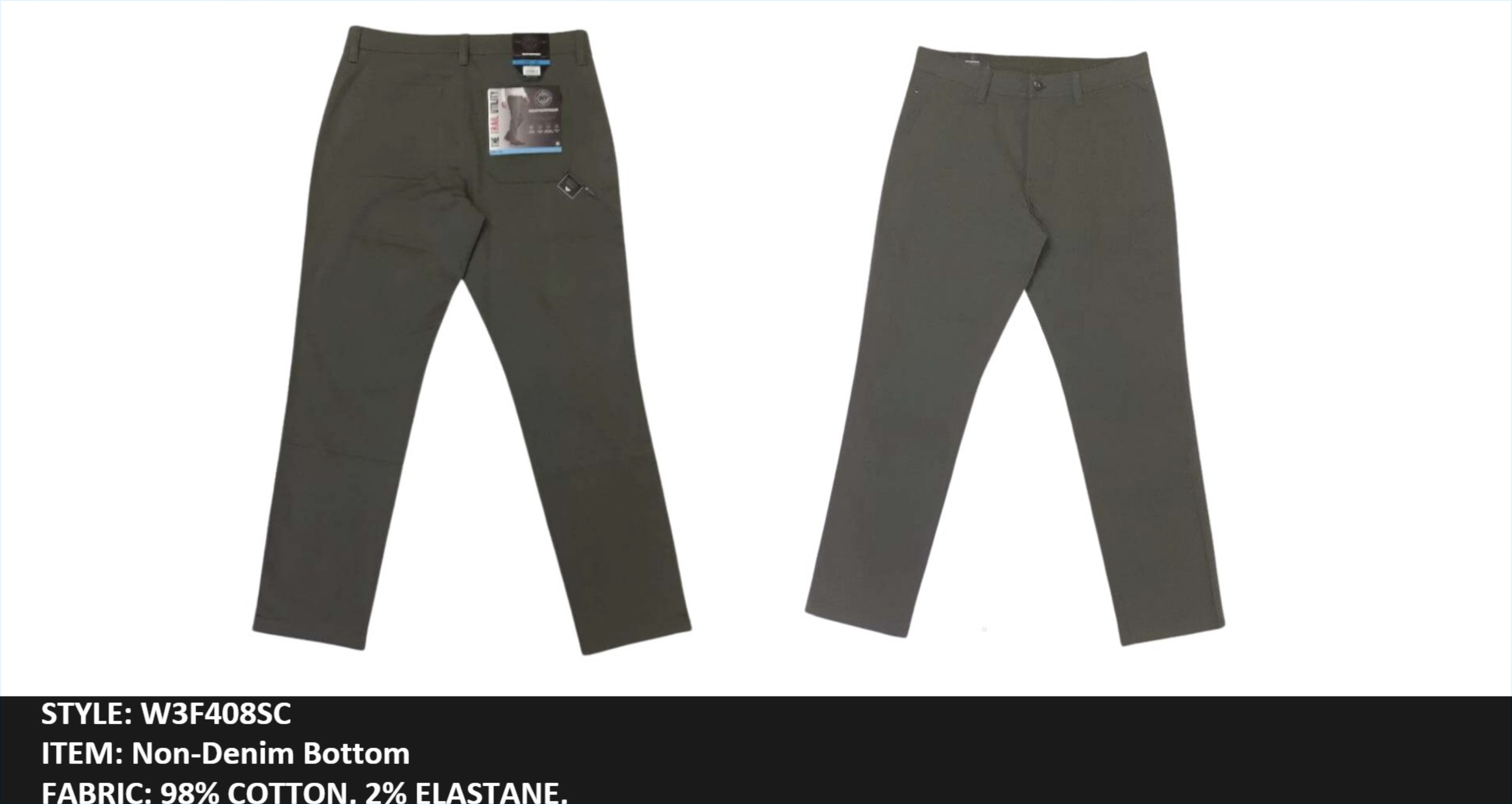 Non-Denim Bottom TWILL